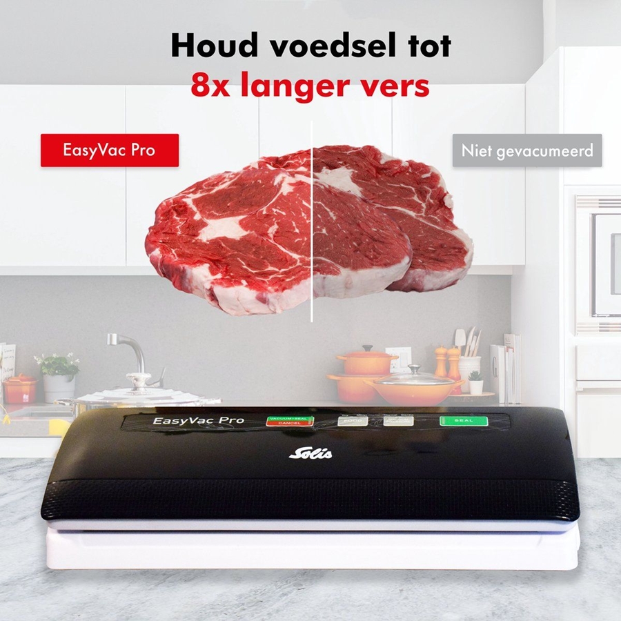 Solis 569 Vac Pro Vacumeermachine  - Zwart / Grijs 13