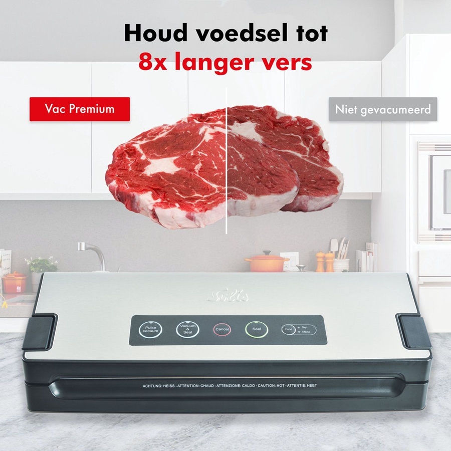Solis 574 Vac Premium Vacumeermachine  - Grijs 18