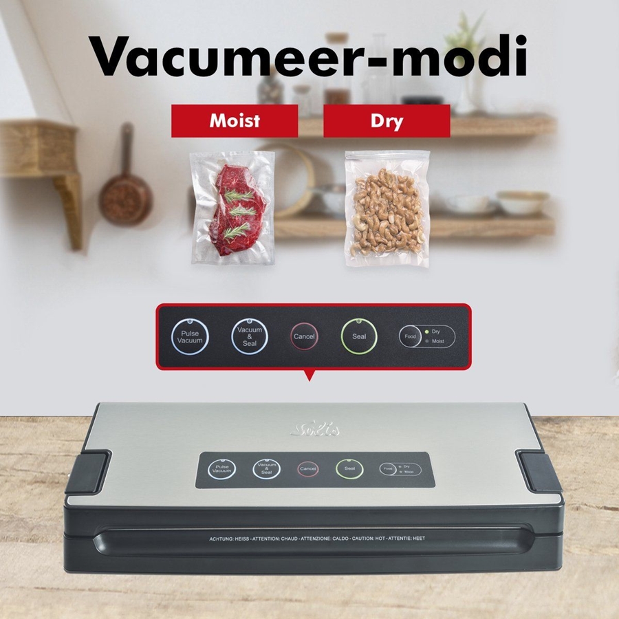 Solis 574 Vac Premium Vacumeermachine  - Grijs 19