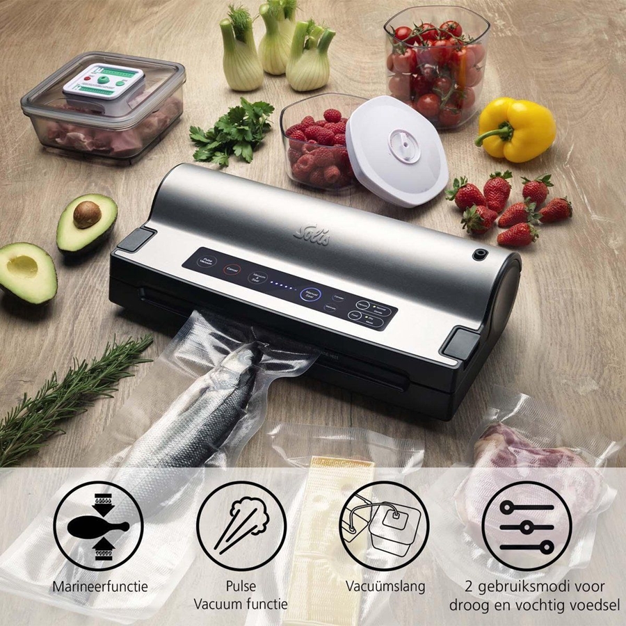 Solis 575 Vac Prestige Vacumeermachine - Grijs 13
