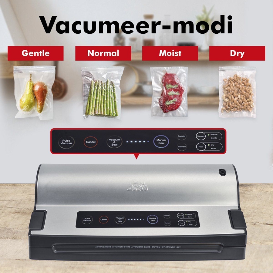 Solis 575 Vac Prestige Vacumeermachine - Grijs 14