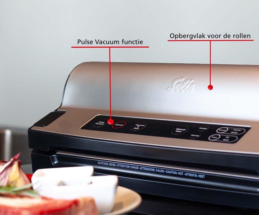 Solis 575 Vac Prestige Vacumeermachine - Grijs 9