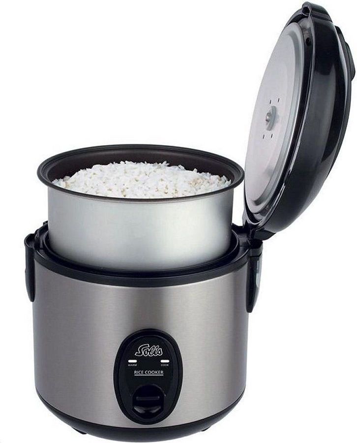 Solis 821 Compact Rice Cooker - Rijstkoker - Zilver 2