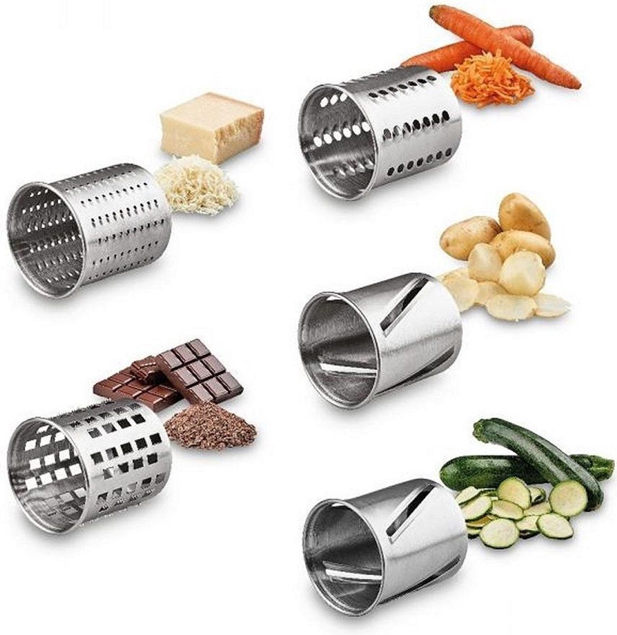 Solis 8401 Slice & More Multifunctionele Elektrische Groentesnijder - RVS  7