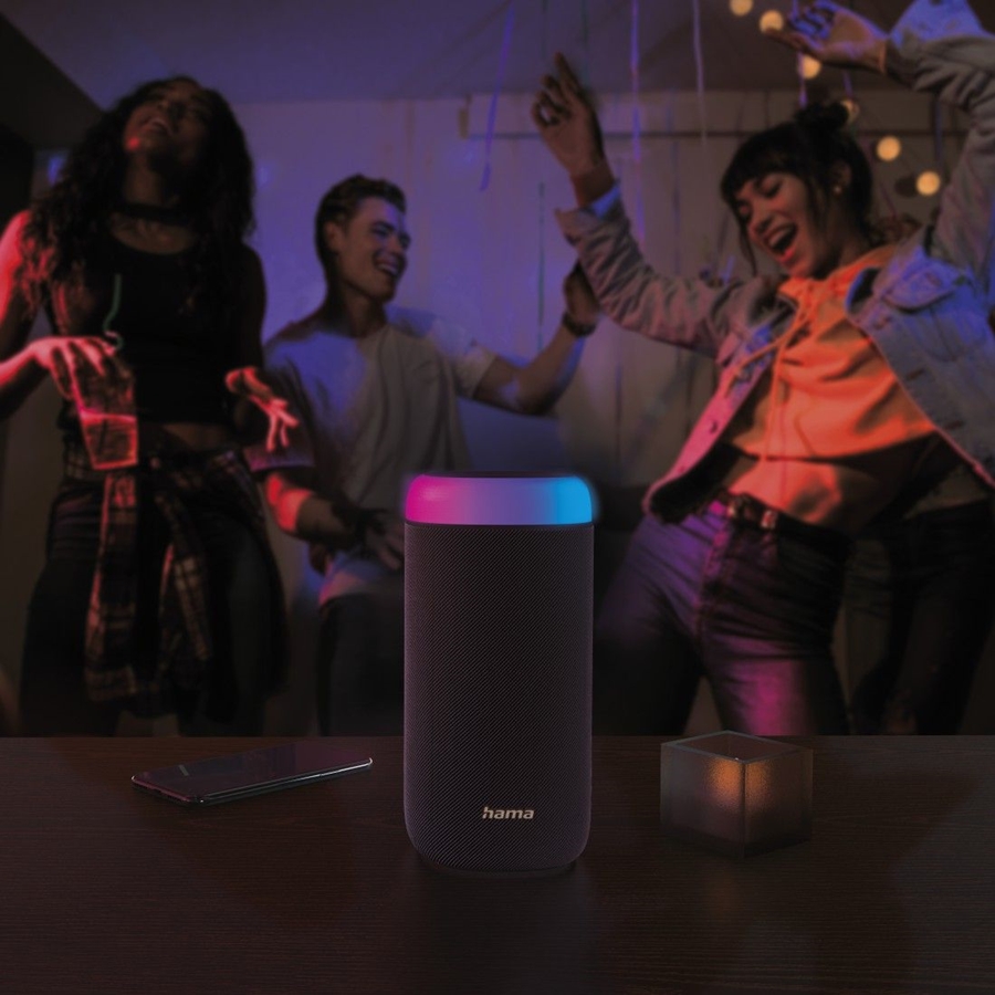Hama Shine 2.0 Bluetooth LED speaker 6
