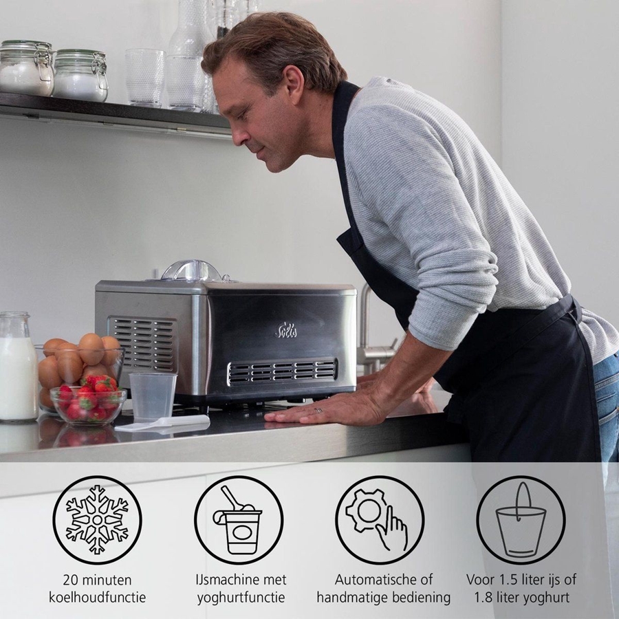 Solis 8502 Gelateria Pro Touch IJsmachine 12