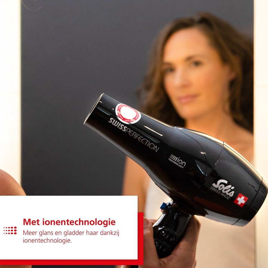 Solis 440 SWISS Perfection Föhn - Haardroger - Zwart 11
