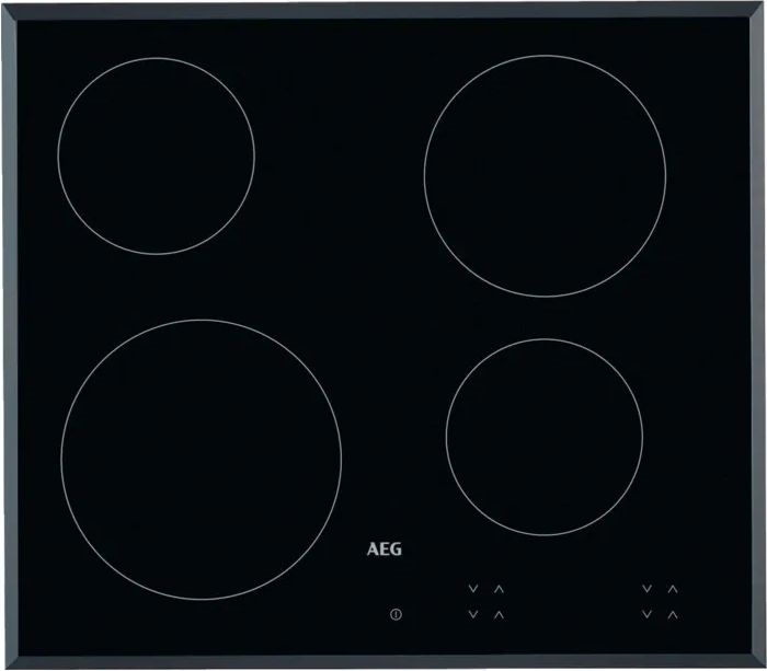 AEG HK624000FB 3000 Serie Keramische Inouw Kookplaat - 60 cm 1