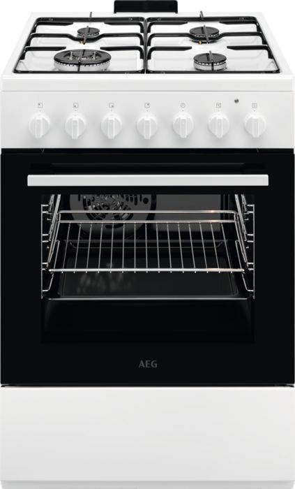 AEG CKB64101BW Gasfornuis 1