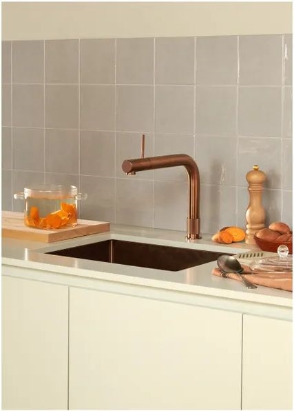 Quooker Classic Keukenmengkraan Front - Rose Koper - Losse Kraan  3