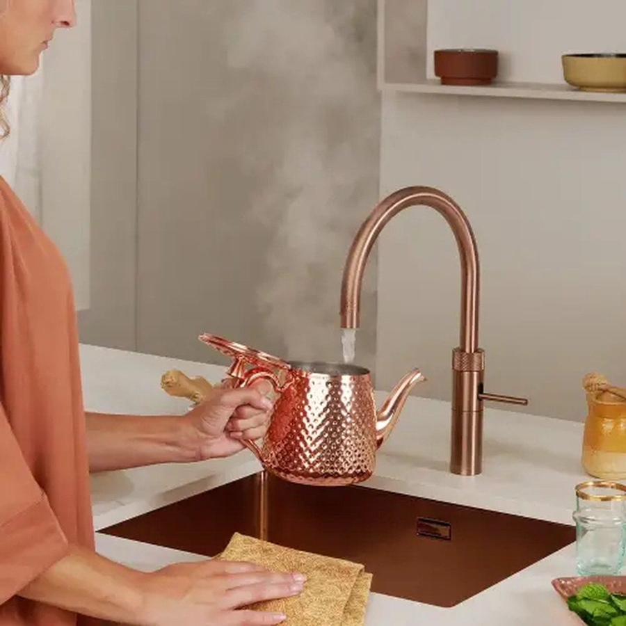 Quooker Keukenmengkraan Fusion Round - Rose Koper - Losse Kraan 3
