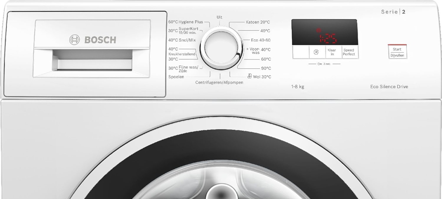 BOSCH WGE0340SNL Serie 2 Wasmachine 4