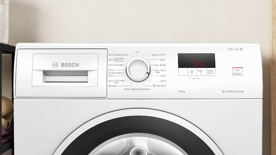 BOSCH WGE0340SNL Serie 2 Wasmachine 5
