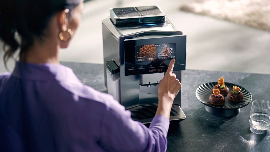 Siemens TQ907R03 EQ900 Volautomatische Koffiemachine - RVS 3