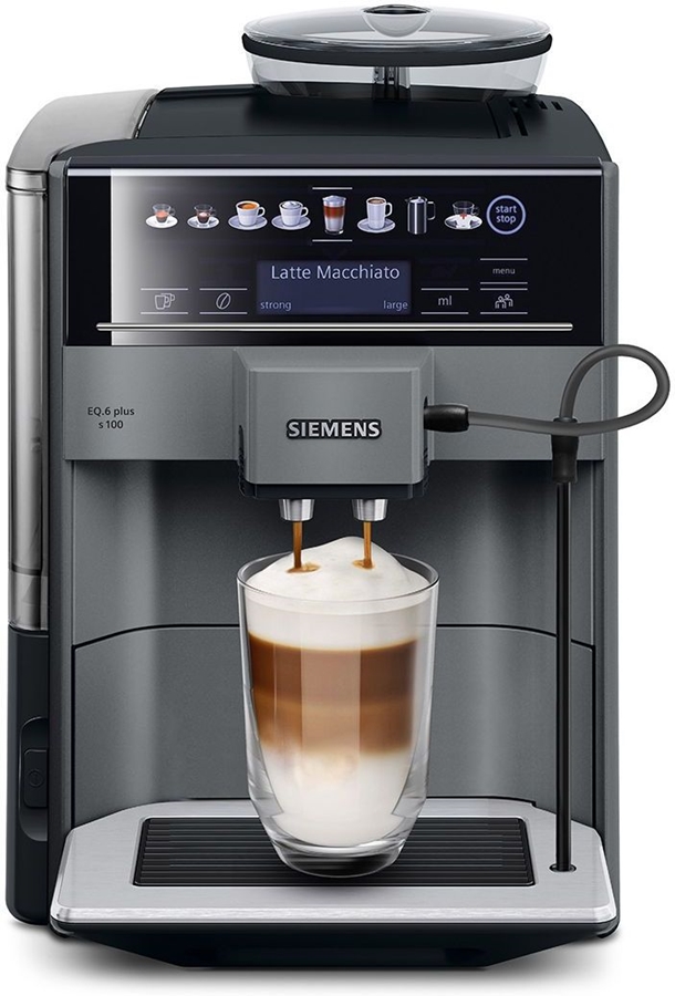Siemens TE651209RW EQ.6 plus s100 Volautomatische Koffiemachine - Metallic Diamant Titanium 2