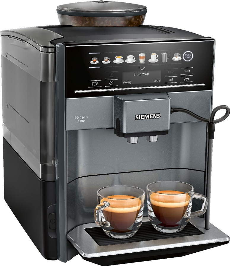 Siemens TE651209RW EQ.6 plus s100 Volautomatische Koffiemachine - Metallic Diamant Titanium 3