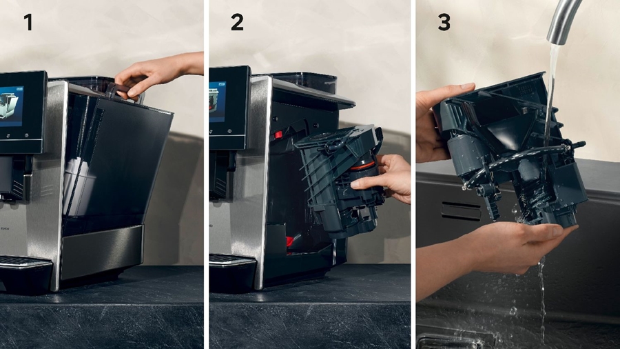 Siemens TQ903RZ3 EQ900 plus Volautomatische Koffiemachine - RVS 9