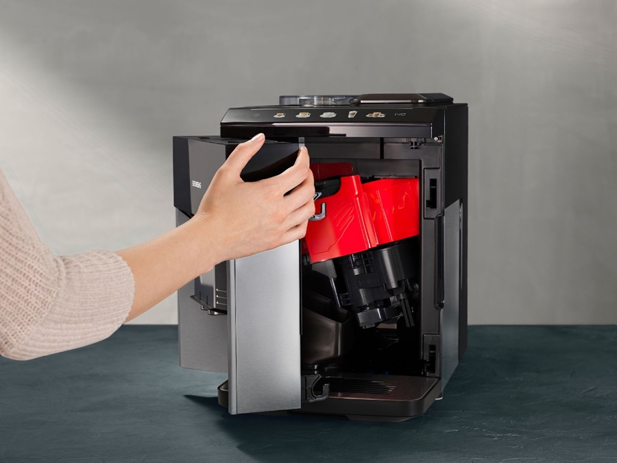 Siemens TQ517R03 EQ500 Integral Volautomatiche Koffiemachine - RVS - Piano Zwart 4