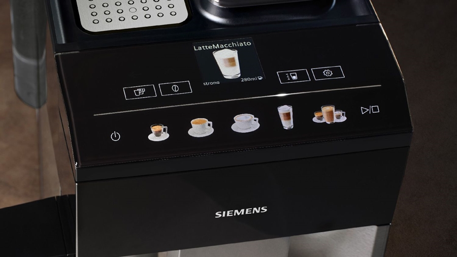 Siemens TQ517R03 EQ500 Integral Volautomatiche Koffiemachine - RVS - Piano Zwart 5