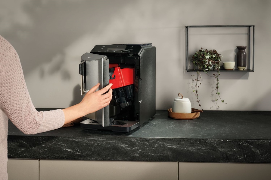 Siemens TF305E04 EQ300 Volautomatische Koffiemachine - Metallic Diamant Titanium - RVS 11