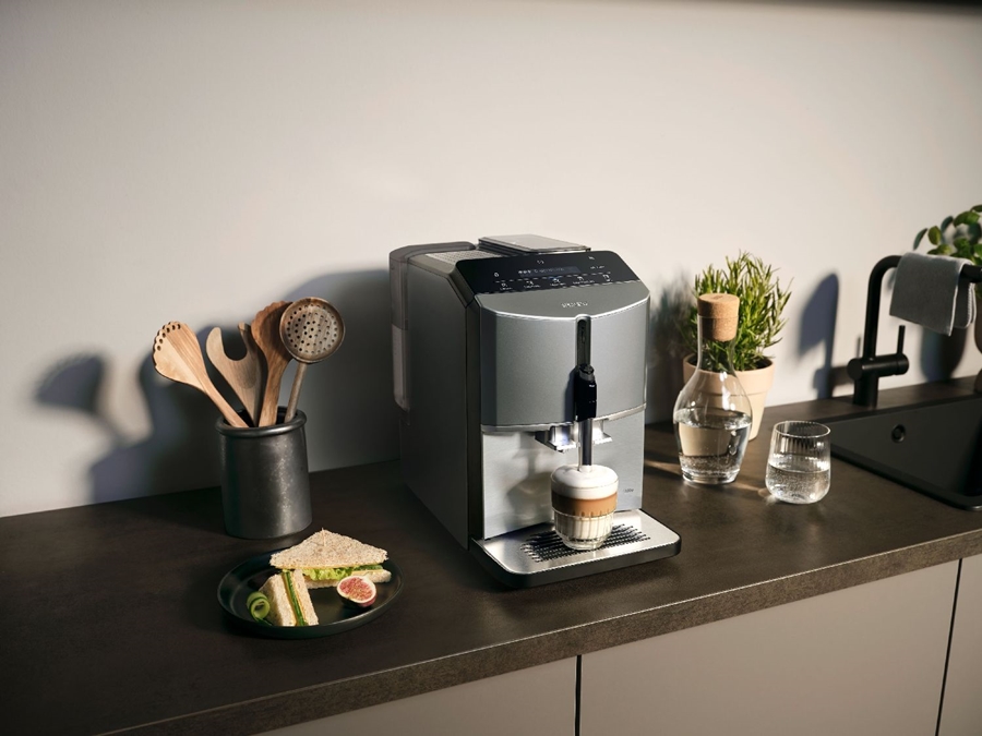 Siemens TF305E04 EQ300 Volautomatische Koffiemachine - Metallic Diamant Titanium - RVS 3