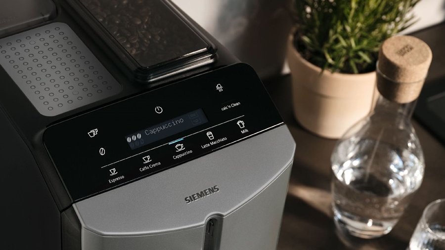 Siemens TF305E04 EQ300 Volautomatische Koffiemachine - Metallic Diamant Titanium - RVS 13