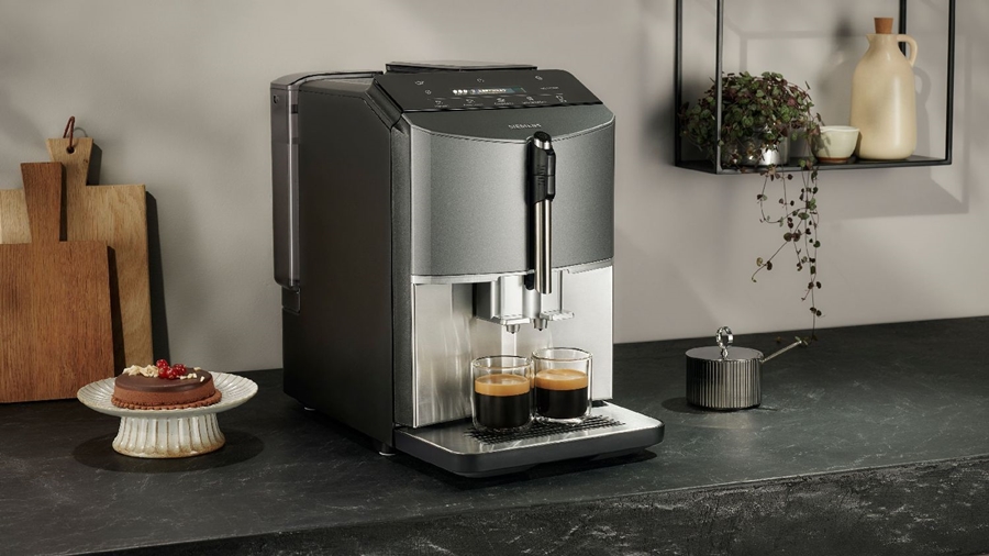 Siemens TF305E04 EQ300 Volautomatische Koffiemachine - Metallic Diamant Titanium - RVS 21