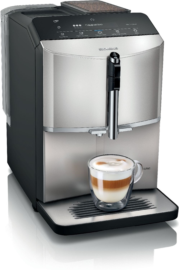 Siemens TF303E07 EQ300 Volautomatische Koffiemachine - RVS - Zilver Metallic 1