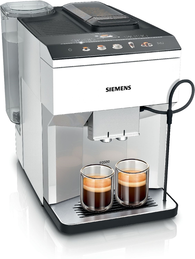 Siemens TP515R02 EQ500 Volautomatische Koffiemachine- Licht Zilver / Wit 1