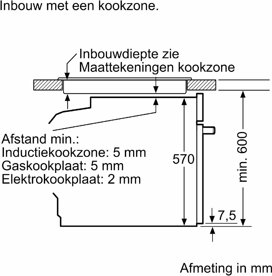 Siemens HB572ABS3 iQ300 Inbouw Oven - 60 x 60 cm - Inox 12