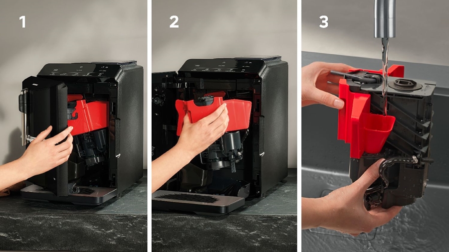 Siemens TF301E19 EQ300 Volautomatische Koffiemachine - Piano Zwart 15