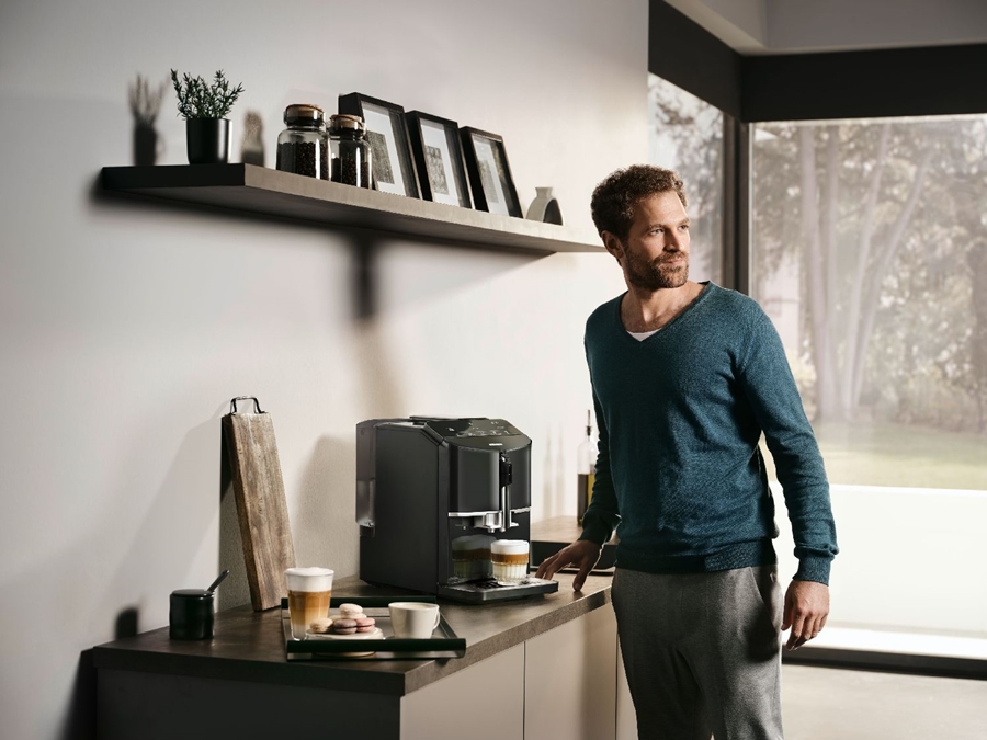 Siemens TF301E19 EQ300 Volautomatische Koffiemachine - Piano Zwart 27