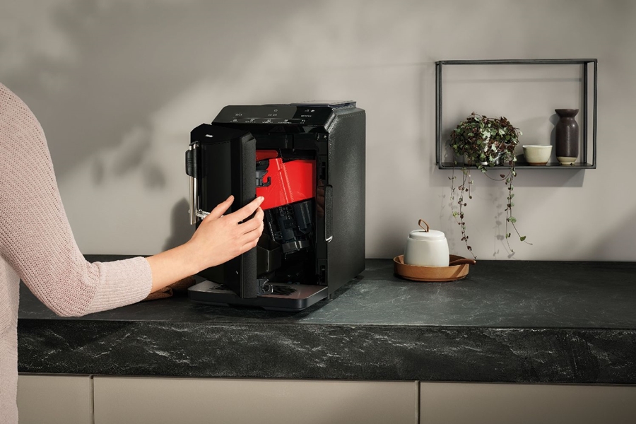 Siemens TF301E19 EQ300 Volautomatische Koffiemachine - Piano Zwart 10