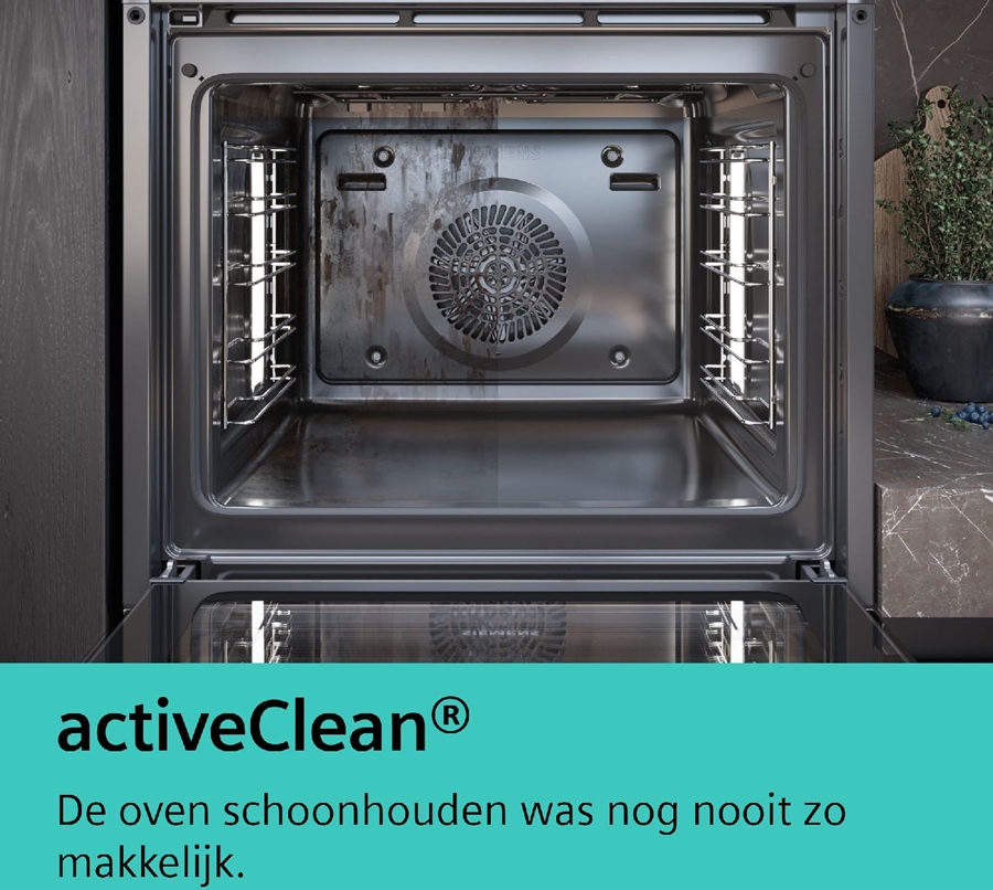 Siemens HB578GFS7 iQ500 Inbouw Oven - 60 x 60 cm - Inox 8