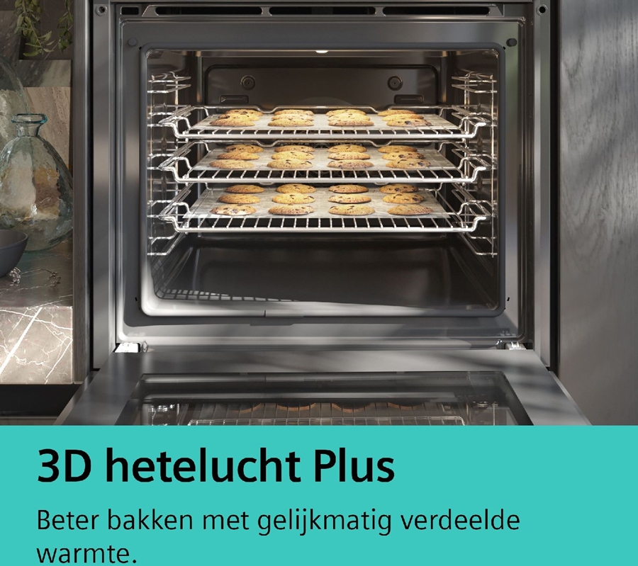 Siemens HB578GFS7 iQ500 Inbouw Oven - 60 x 60 cm - Inox 9