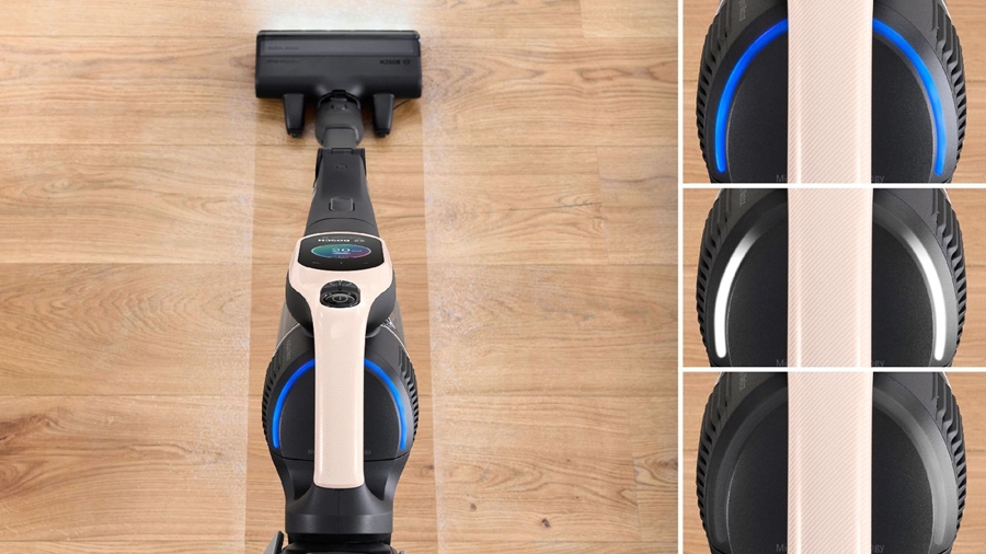 BOSCH BBS1041RBA Unlimited 10 Draadloze Steelstofzuiger - Poederroze 16