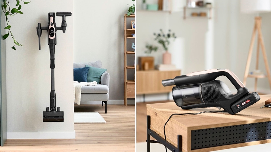 BOSCH BBS1041RBA Unlimited 10 Draadloze Steelstofzuiger - Poederroze 22