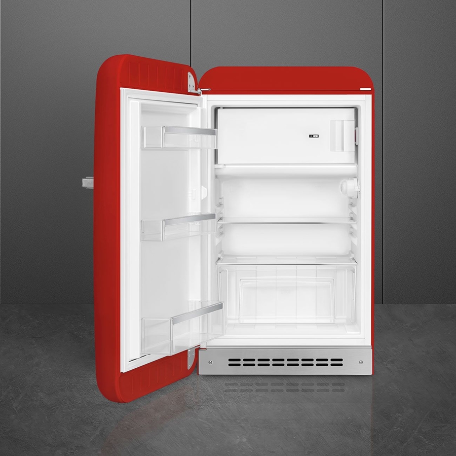 SMEG FAB10LRD6 Vrijstaande Koelkast 50's Style - Rood 2
