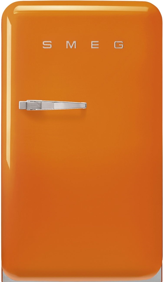 SMEG FAB10ROR6 Koelkast 50's Style - Oranje - Scharnier Rechts 1