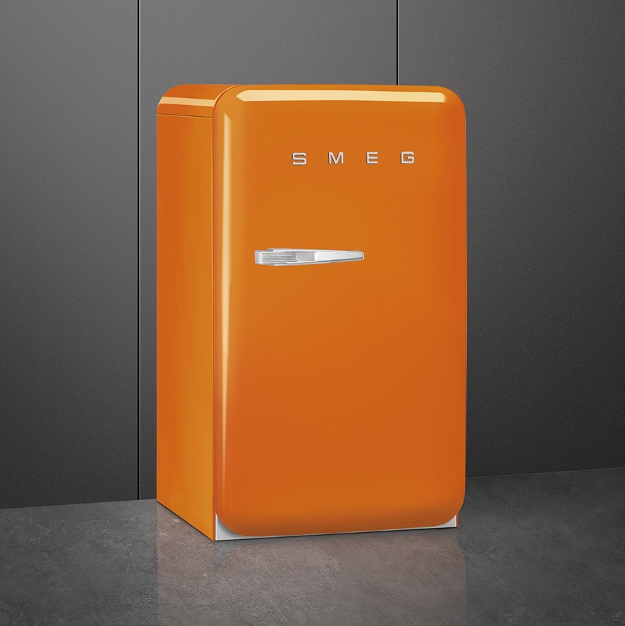 SMEG FAB10ROR6 Koelkast 50's Style - Oranje - Scharnier Rechts 3