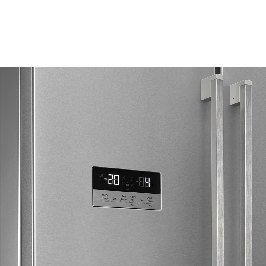SMEG FQ55FXDE vrijstaande Koel-vriescombinatie - Inox 6