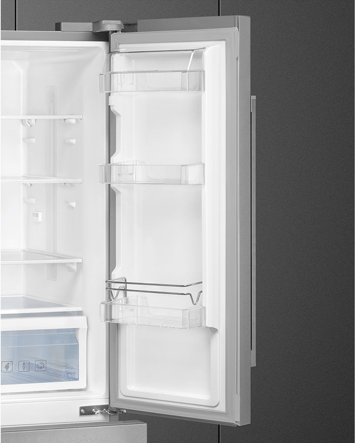 SMEG FQ55FXDE vrijstaande Koel-vriescombinatie - Inox 9