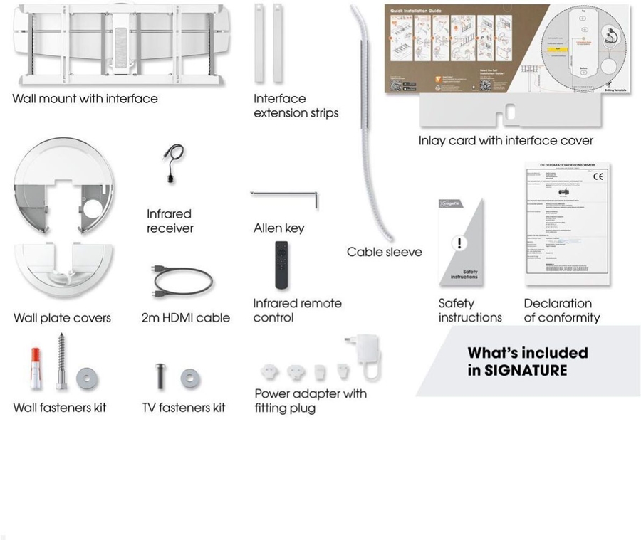 Vogel's Signature TVM 7675W elektrische muurbeugel 4