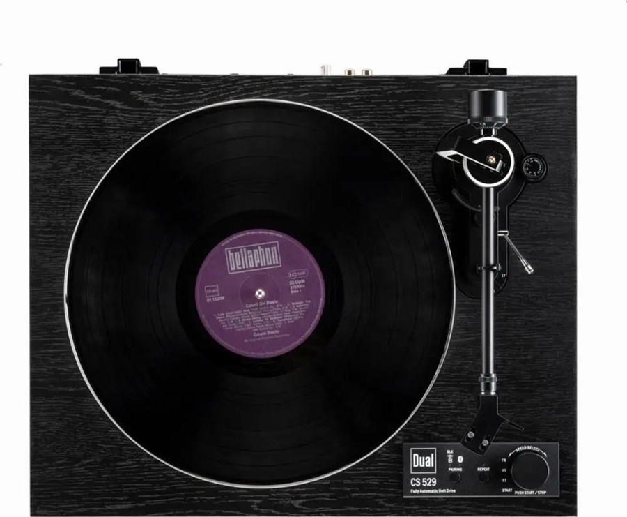 DUAL CS 529 volautomatische platenspeler voorversterkt  3