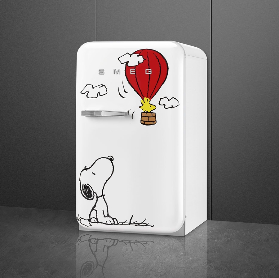 SMEG FAB10RDSN6 Vrijstaande Koelkast - Snoopy - Wit 3