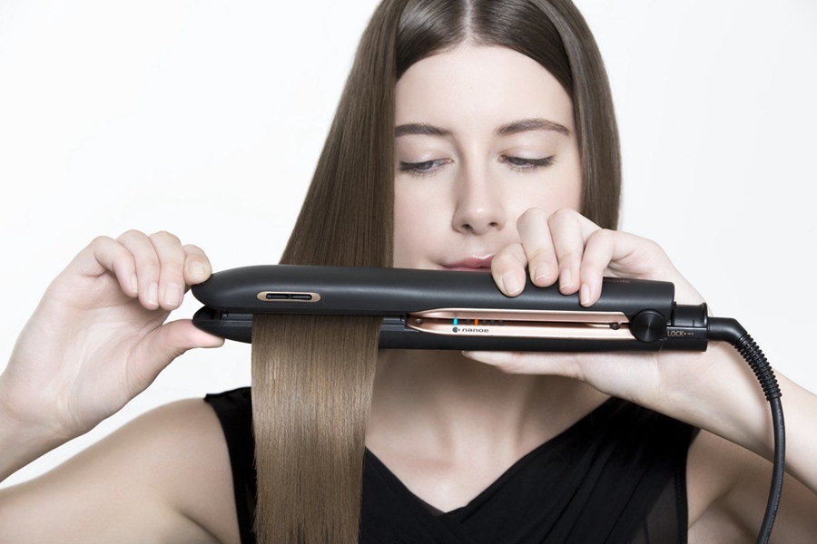 Panasonic EH-PHS9KK825 -  Stijltang met Keramische Coating - Zwart / Roségoud 5