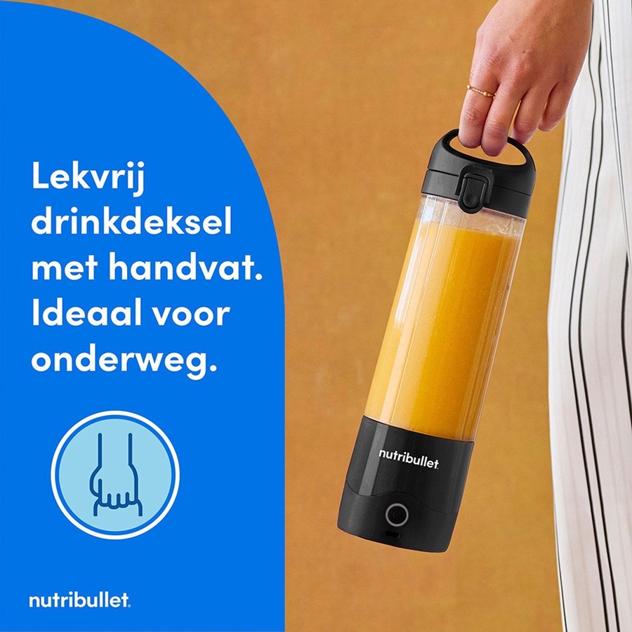 Nutribullet Portable - Blender To Go - Mini Blender - Zwart 4