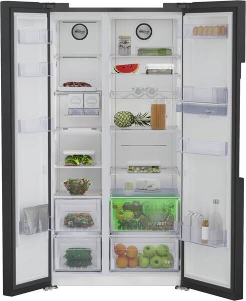 Beko GN163241XBRN Amerikaanse Koelkast - Side-By-Side - Dark Inox 2