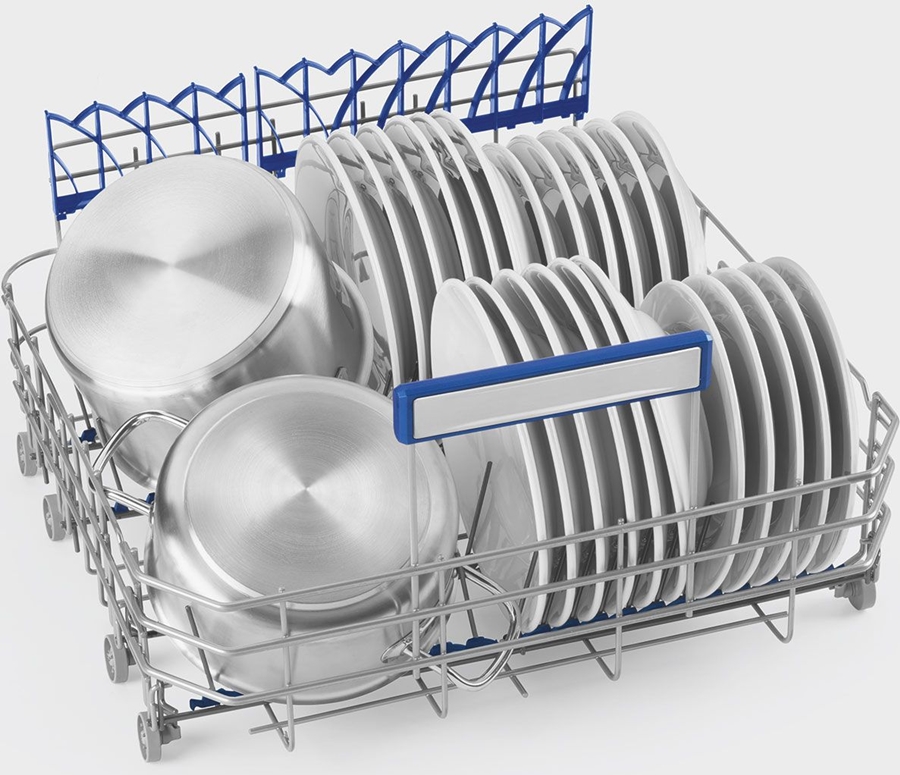 SMEG LVS345BQSTX Classici Esthetisch Vrijstaande Vaatwasser - RVS 9