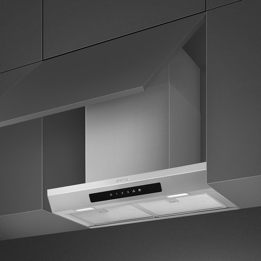 SMEG KSGT63X Universeel Esthetisch Inbouw Afzuigkap - 60 cm - RVS 2